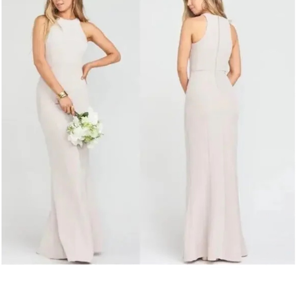 Pale Pink Chicago High Neck - Show Me Your Mumu Bridesmaid Line